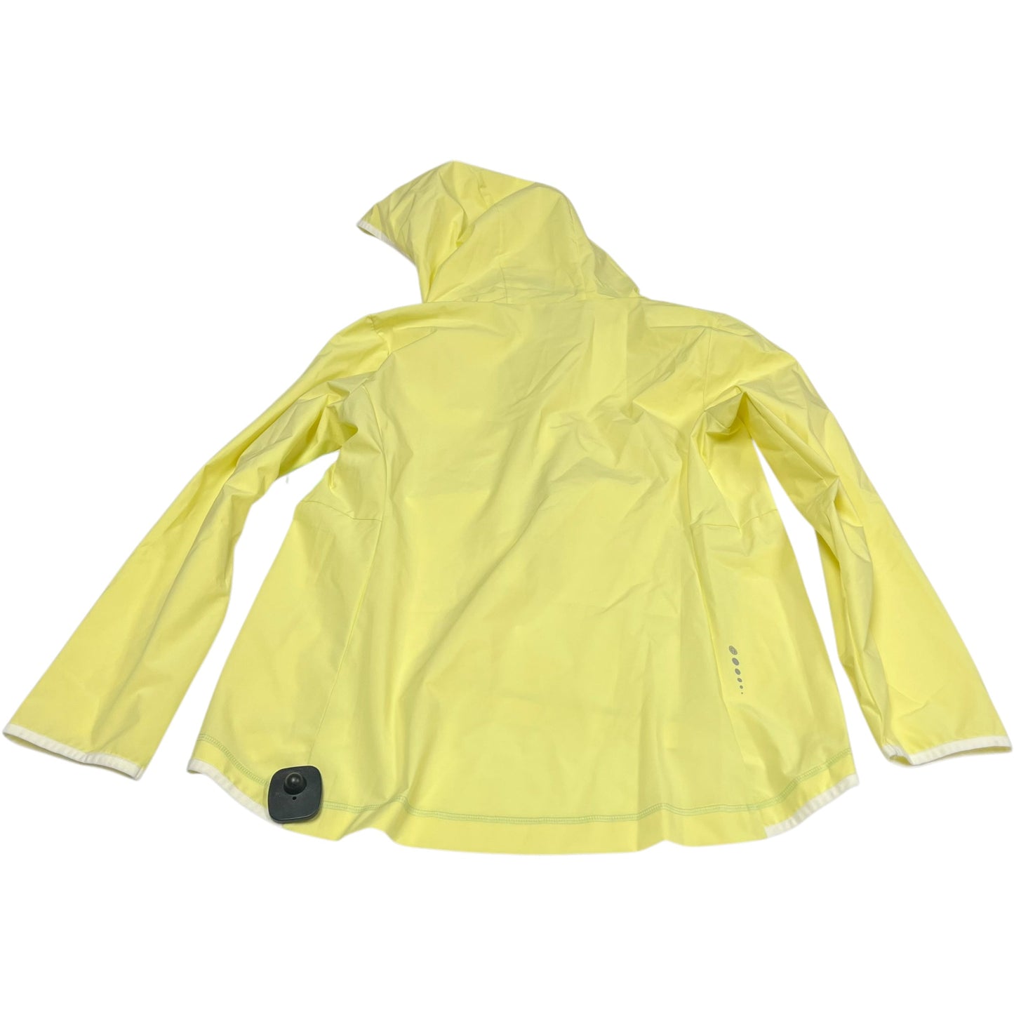 Athletic Top Long Sleeve Hoodie By Talbots In Yellow, Size: M