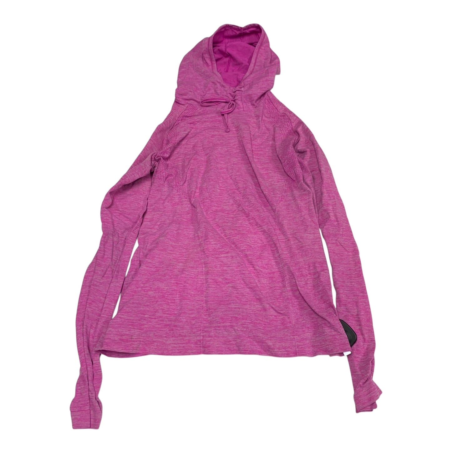 Athletic Top Long Sleeve Hoodie By Mpg In Pink, Size: Xl