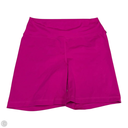 Athletic Shorts By Yogalicious In Pink, Size: Xxl