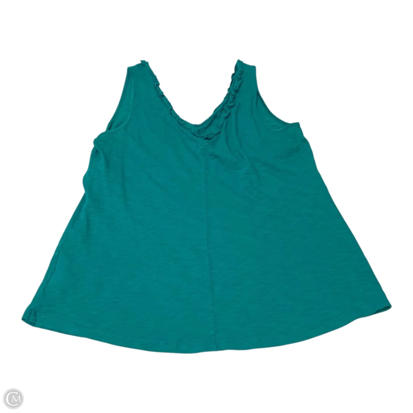 Top Sleeveless Designer By Lilly Pulitzer In Teal, Size: M