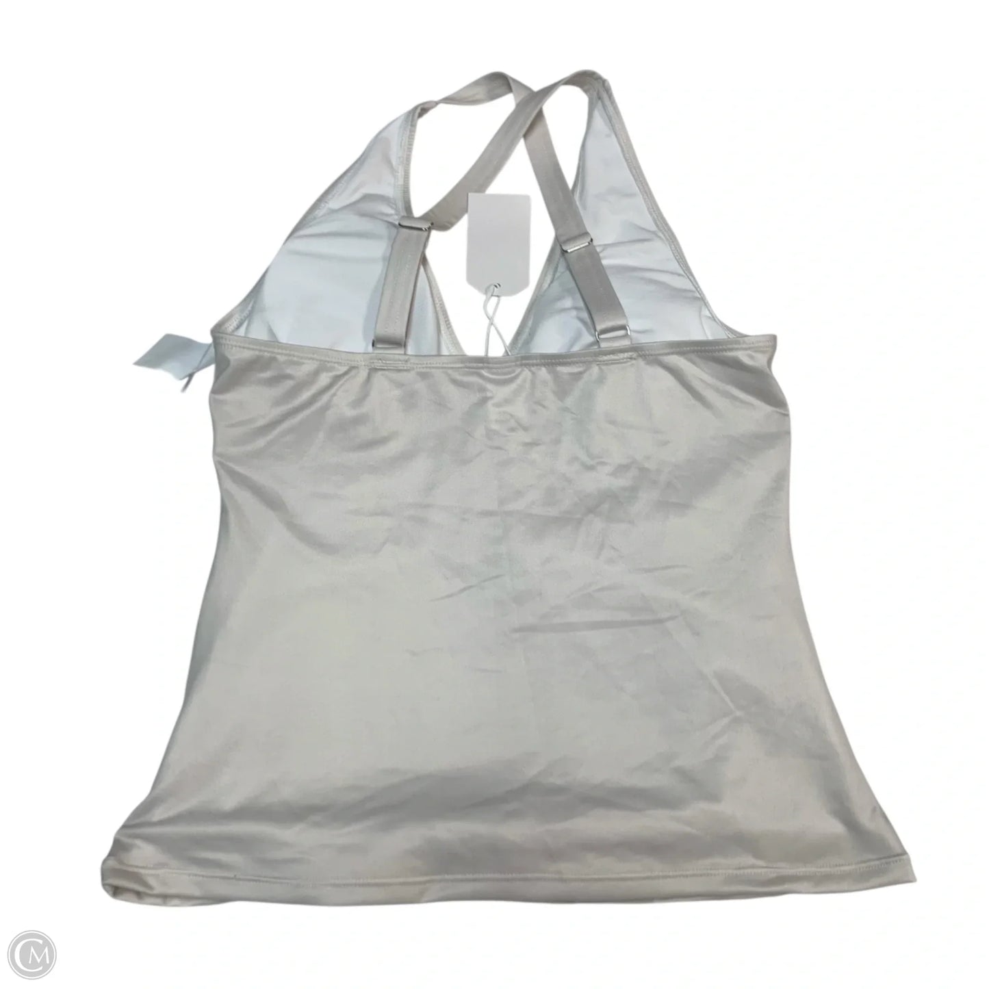 Swimsuit Top In Beige, Size: L