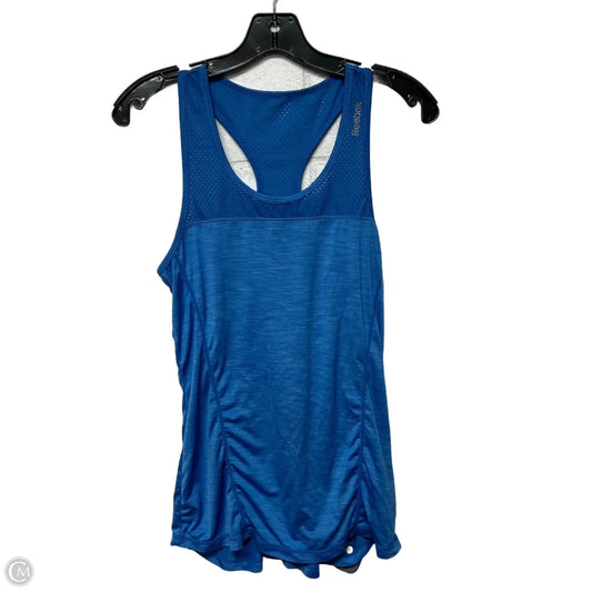 Athletic Tank Top By Reebok In Blue, Size: S