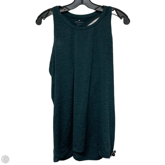 Athletic Tank Top By Athleta In Teal, Size: L