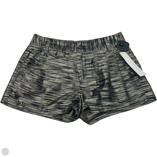 Shorts Designer By Rag And Bone In Black & Gold, Size: 2