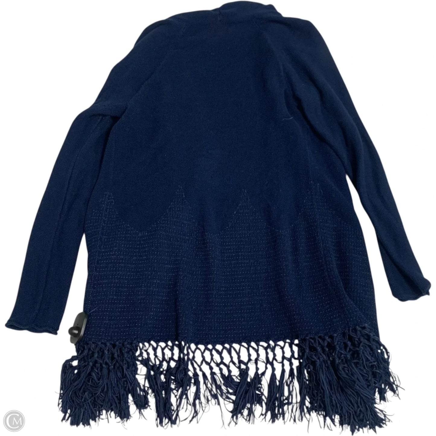 Sweater Cardigan Designer By Lilly Pulitzer In Navy, Size: S