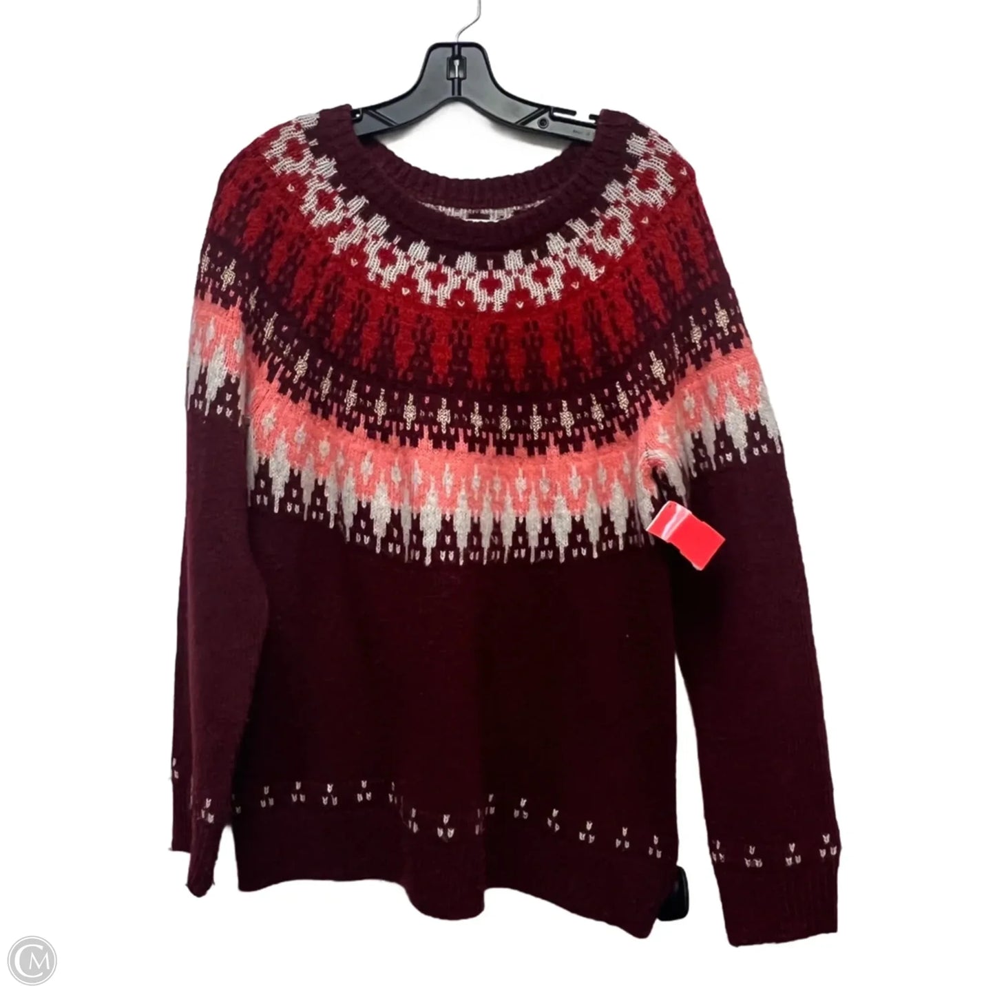Sweater By Sonoma In Red, Size: L