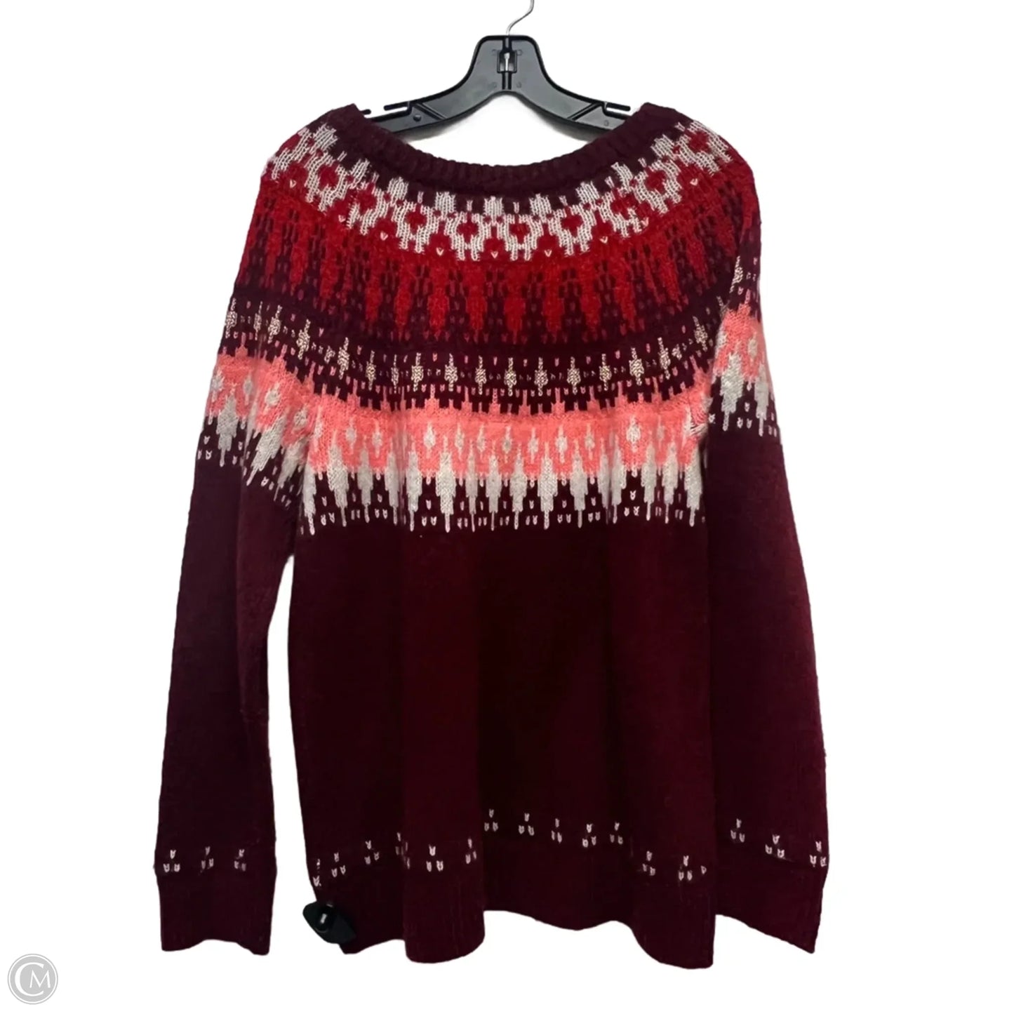Sweater By Sonoma In Red, Size: L