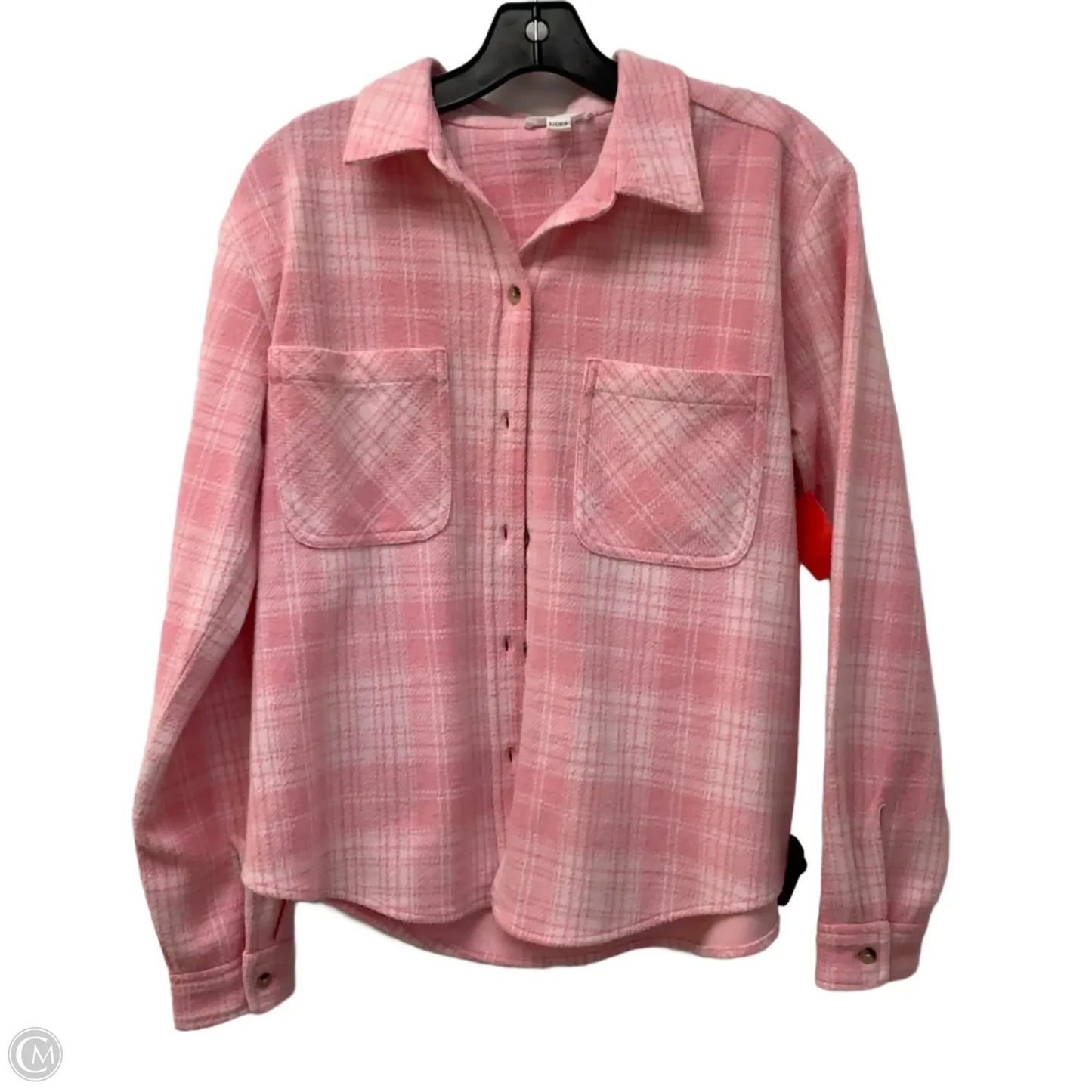 Jacket Shirt By Beachlunchlounge In Pink, Size: S
