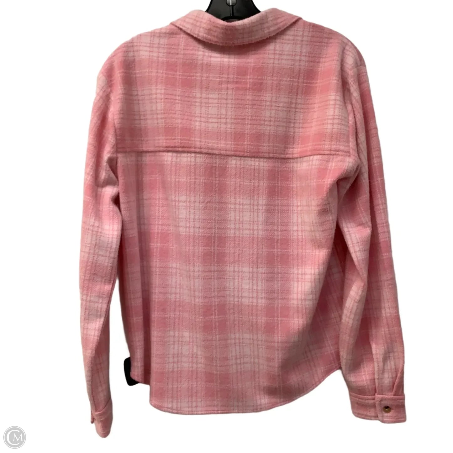 Jacket Shirt By Beachlunchlounge In Pink, Size: S