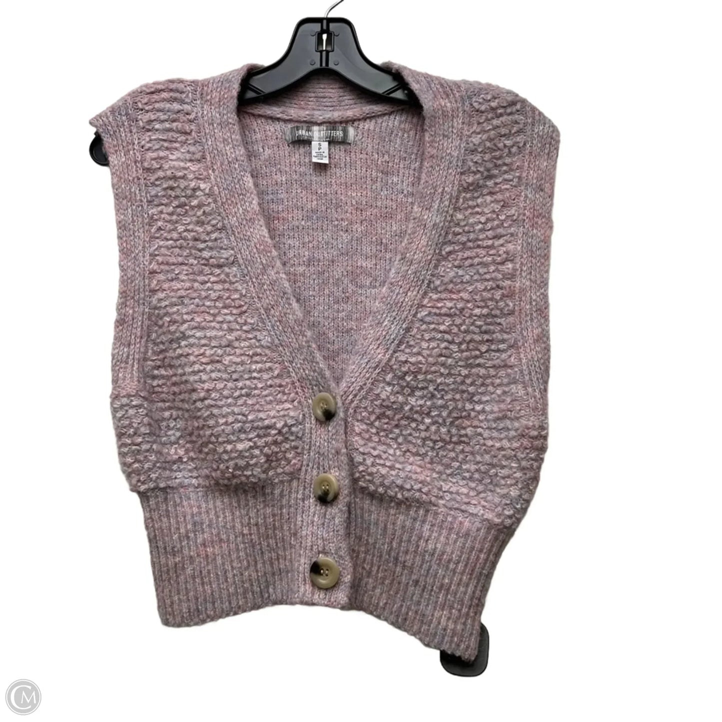 Vest Sweater By Urban Outfitters In Purple, Size: S