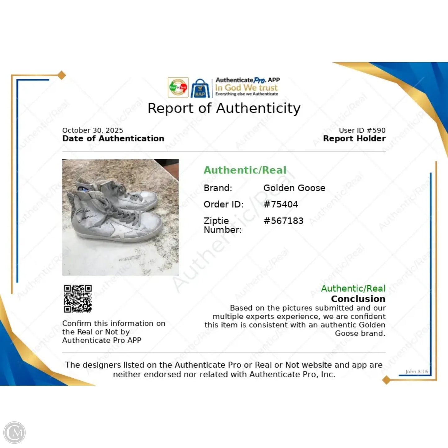 Shoes Luxury Designer By Golden Goose In Silver, Size: 5.5