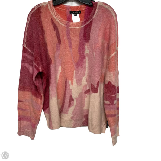 Sweater By Charlie B In Pink, Size: Xl