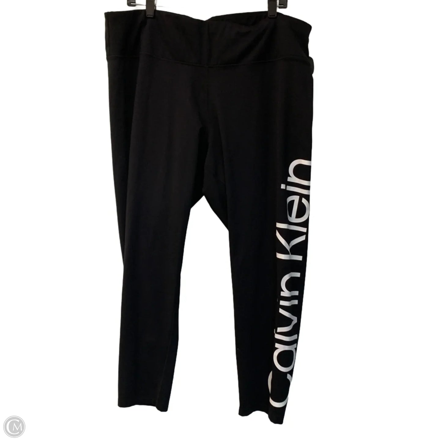 Athletic Leggings By Calvin Klein Performance In Black, Size: 3x
