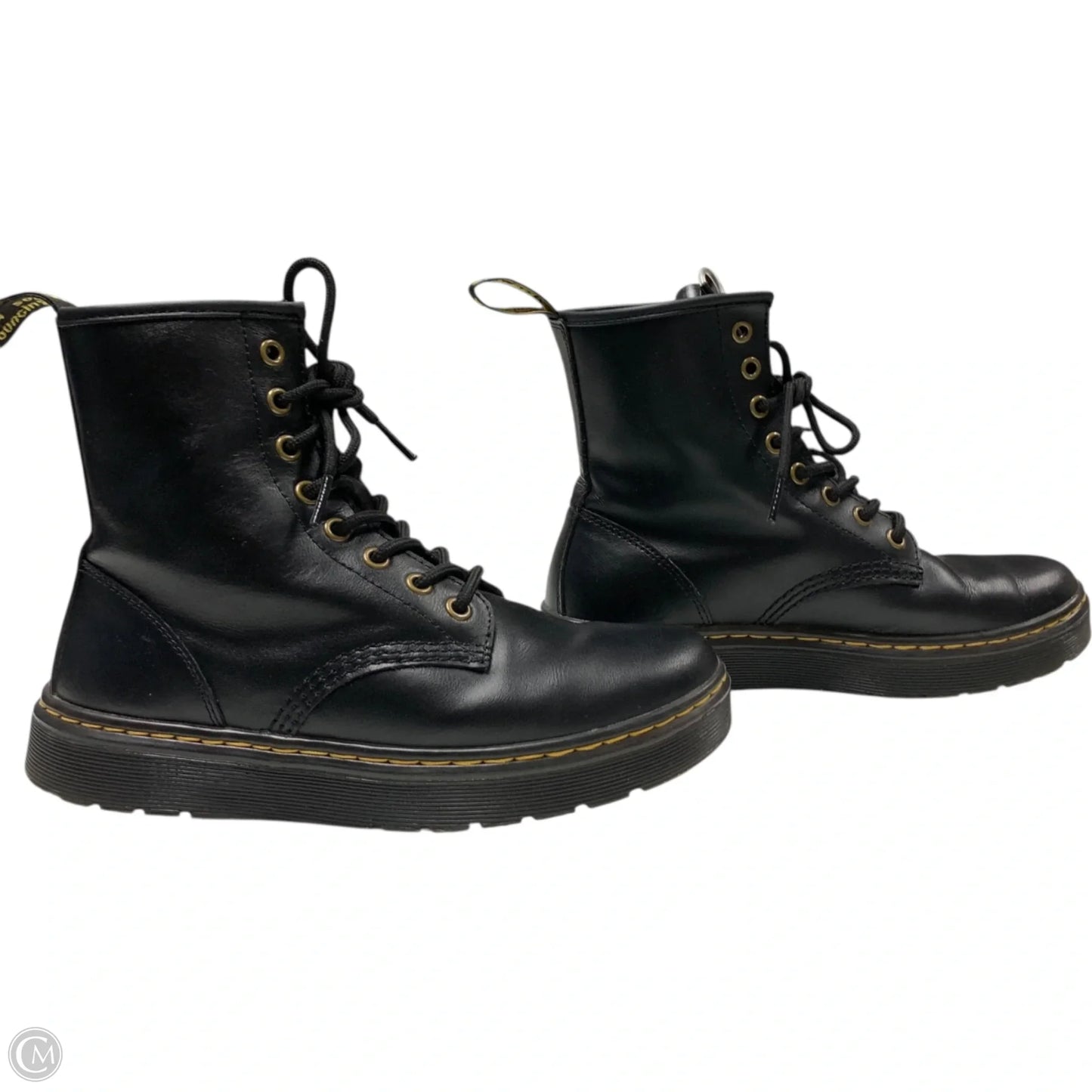 Boots Combat By Dr Martens In Black, Size: 6