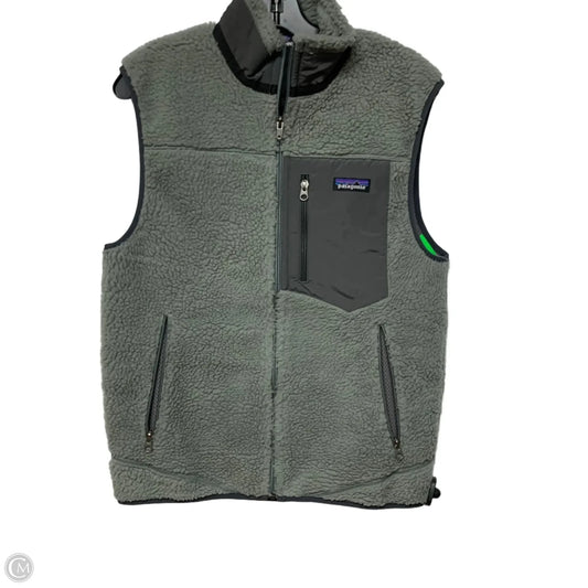 Vest Faux Fur & Sherpa By Patagonia In Grey, Size: S