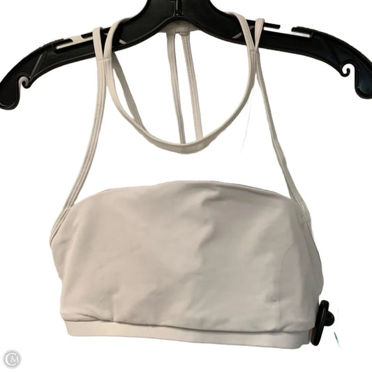 Athletic Bra By Lululemon In White, Size: S