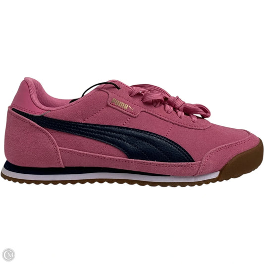 Shoes Sneakers By Puma In Blue & Pink, Size: 8.5