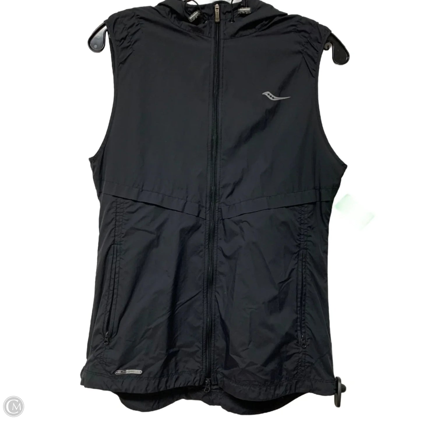 Vest Other By Saucony In Black, Size: M