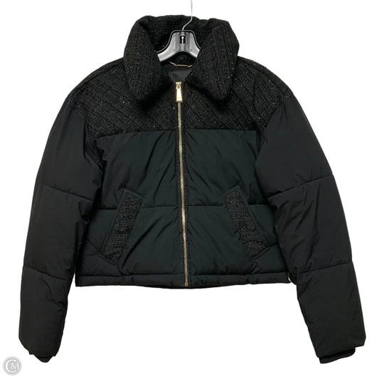 Jacket Designer By Kate Spade In Black, Size: Xs