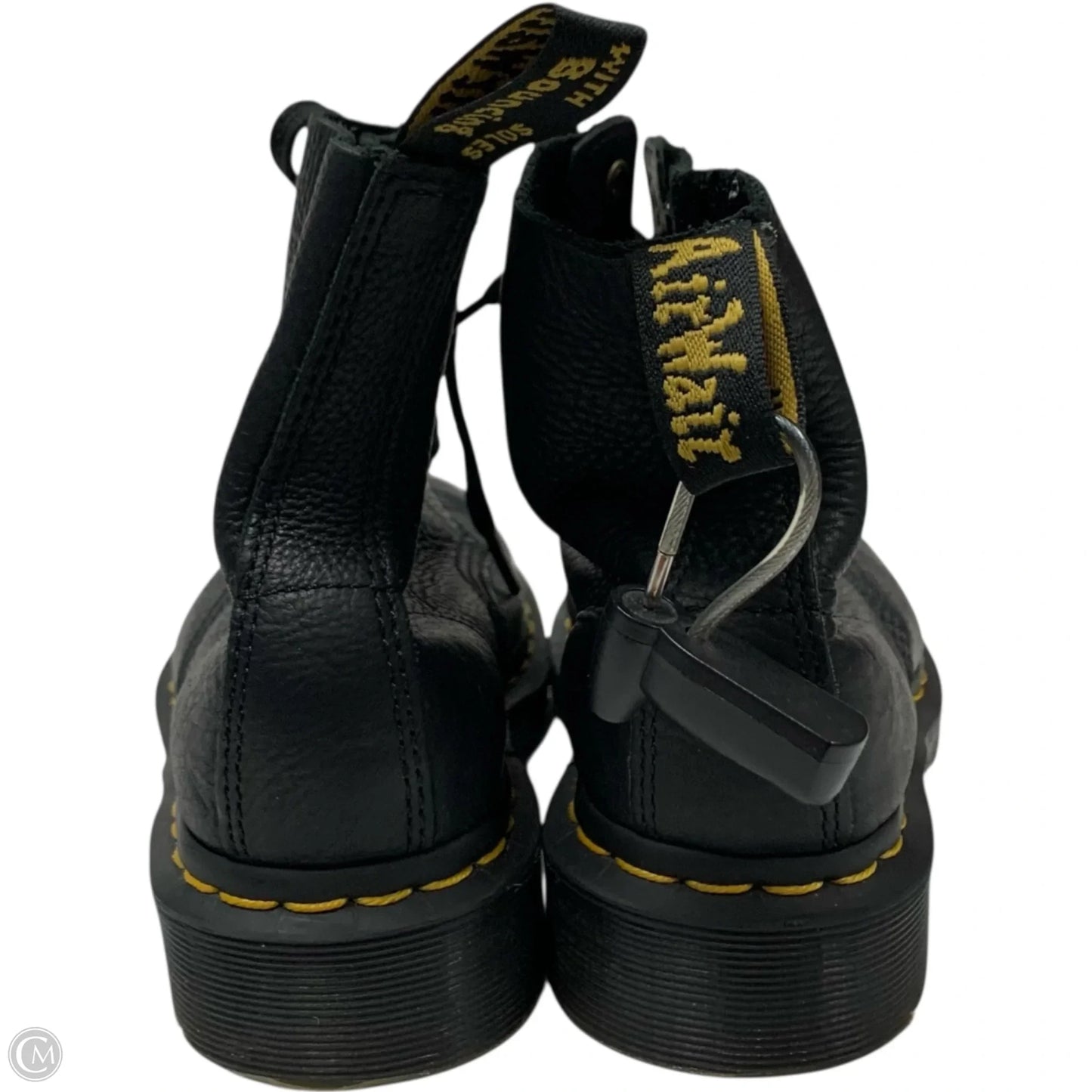 Boots Combat By Dr Martens In Black, Size: 5