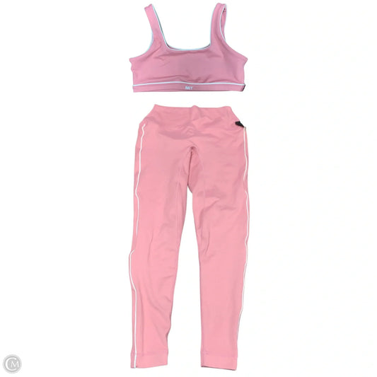 Athletic Pants 2pc By Set In Pink, Size: M