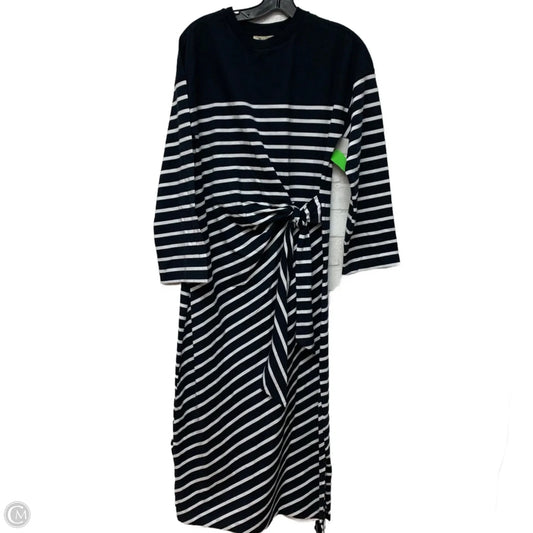 Dress Casual Maxi By Madewell In Navy, Size: S