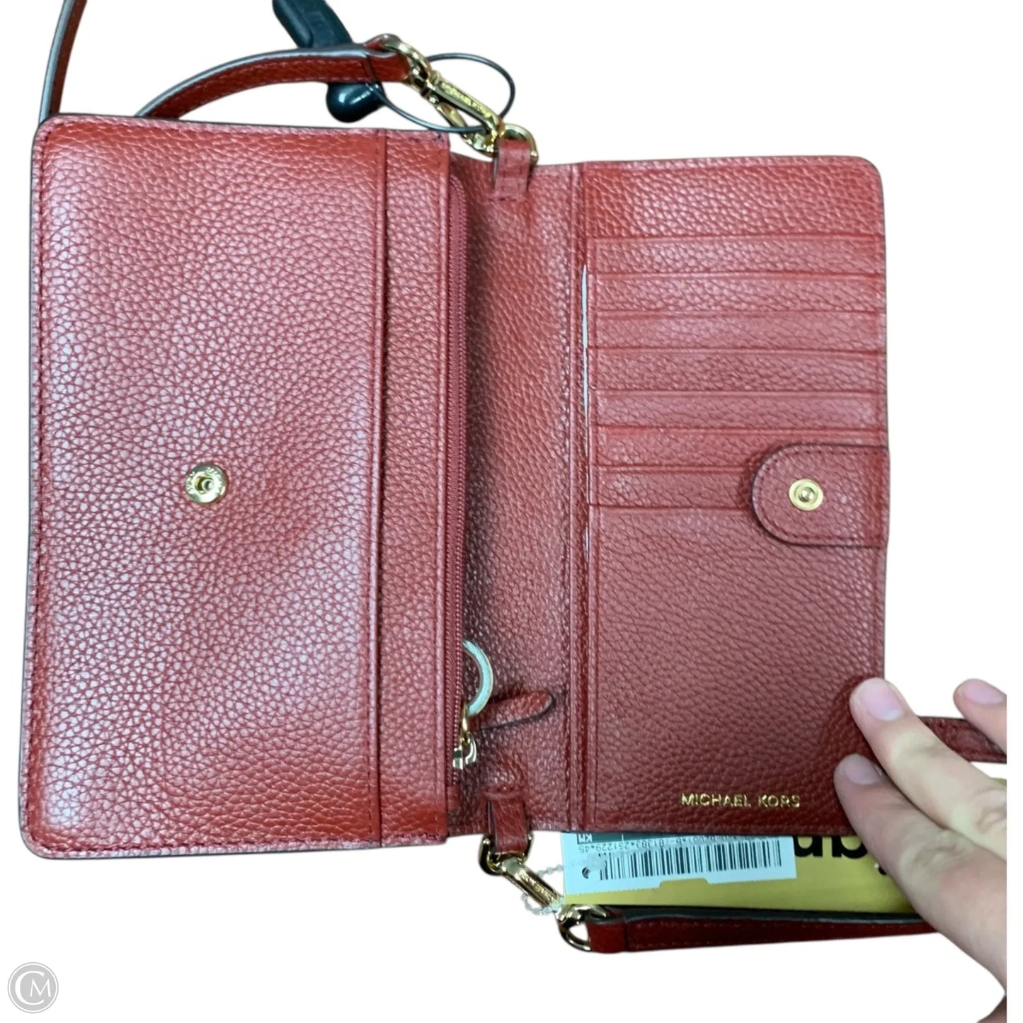 Crossbody Designer By Michael Kors, Size: Small