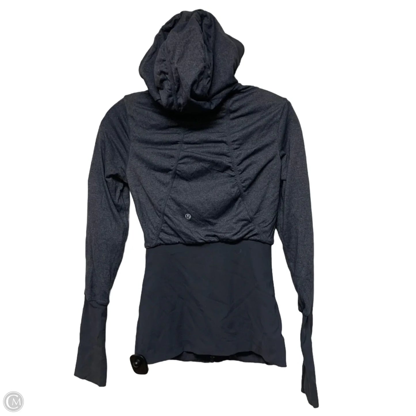 Athletic Jacket By Lululemon In Grey, Size: S