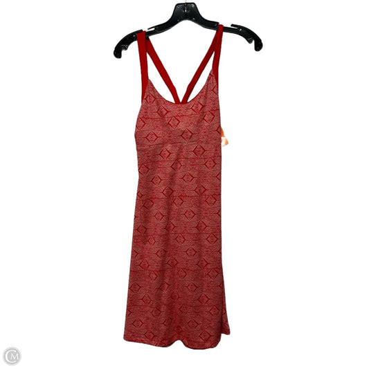 Athletic Dress By Patagonia In Red & White, Size: S