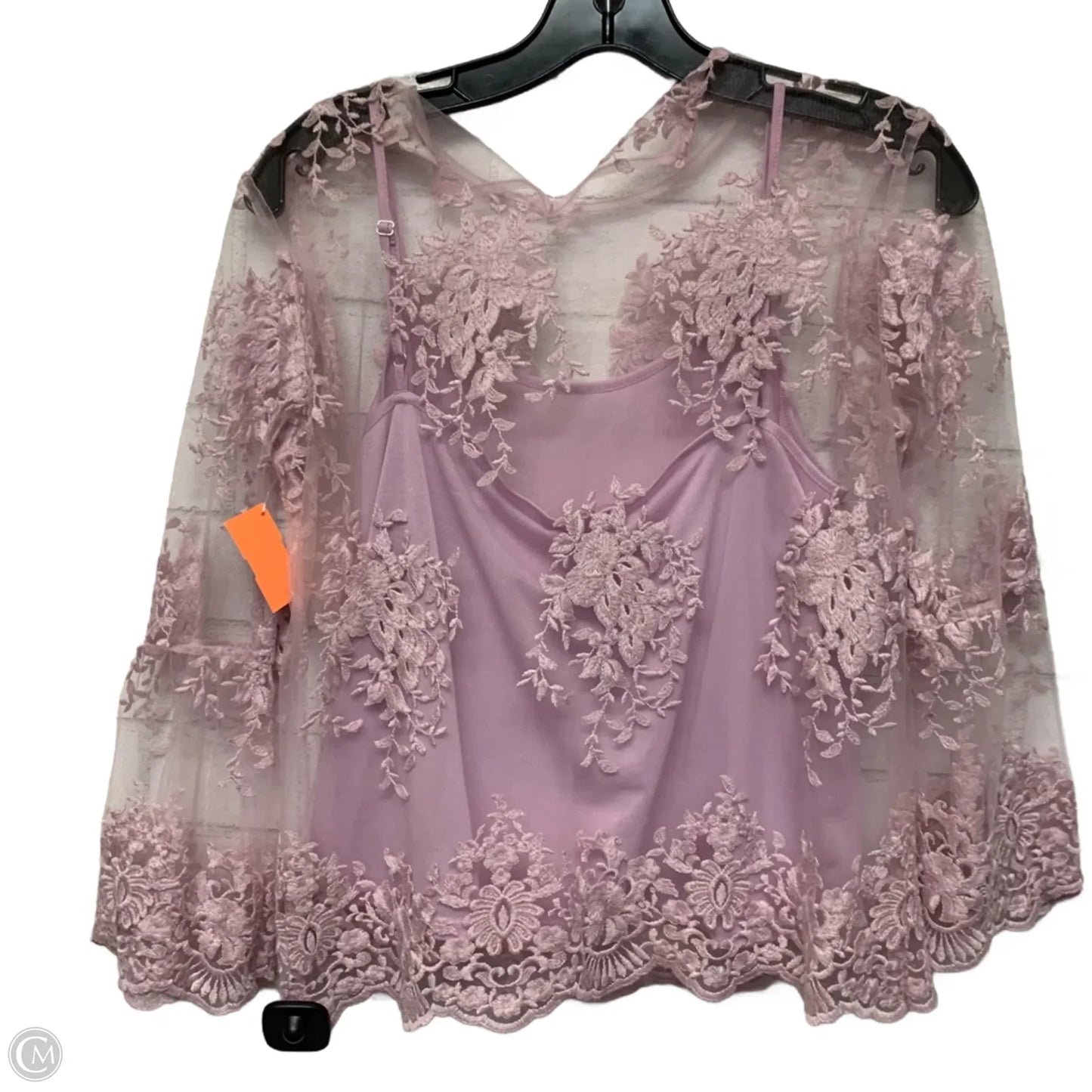 Top Long Sleeve By Nanette By Nanette Lepore In Purple, Size: S
