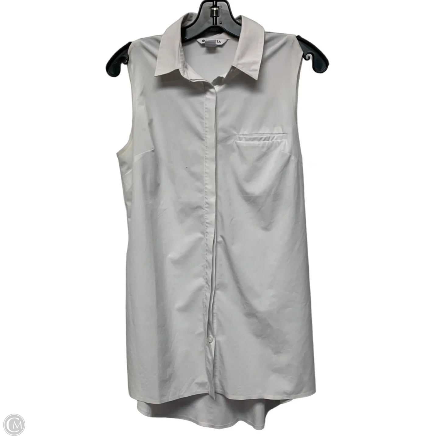 Athletic Tank Top By Athleta In White, Size: S