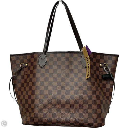 Tote Luxury Designer By Louis Vuitton, Size: Medium
