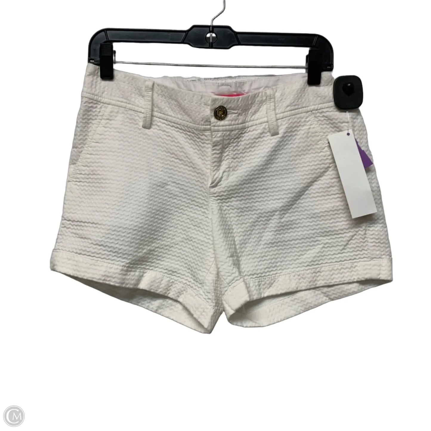 Shorts Designer By Lilly Pulitzer In White, Size: 4