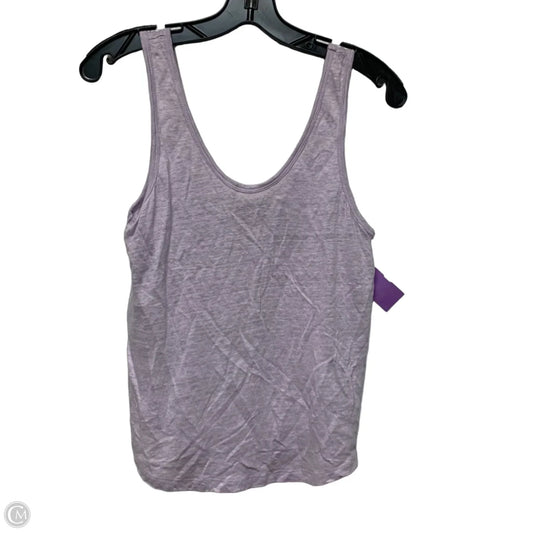 Top Sleeveless By 7 For All Mankind In Purple, Size: Xs