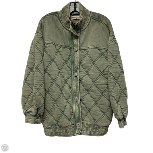 Jacket Puffer & Quilted By Free People In Green, Size: Xs