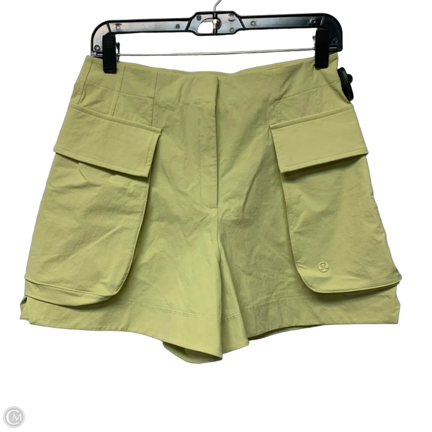 Athletic Shorts By Lululemon In Yellow, Size: M