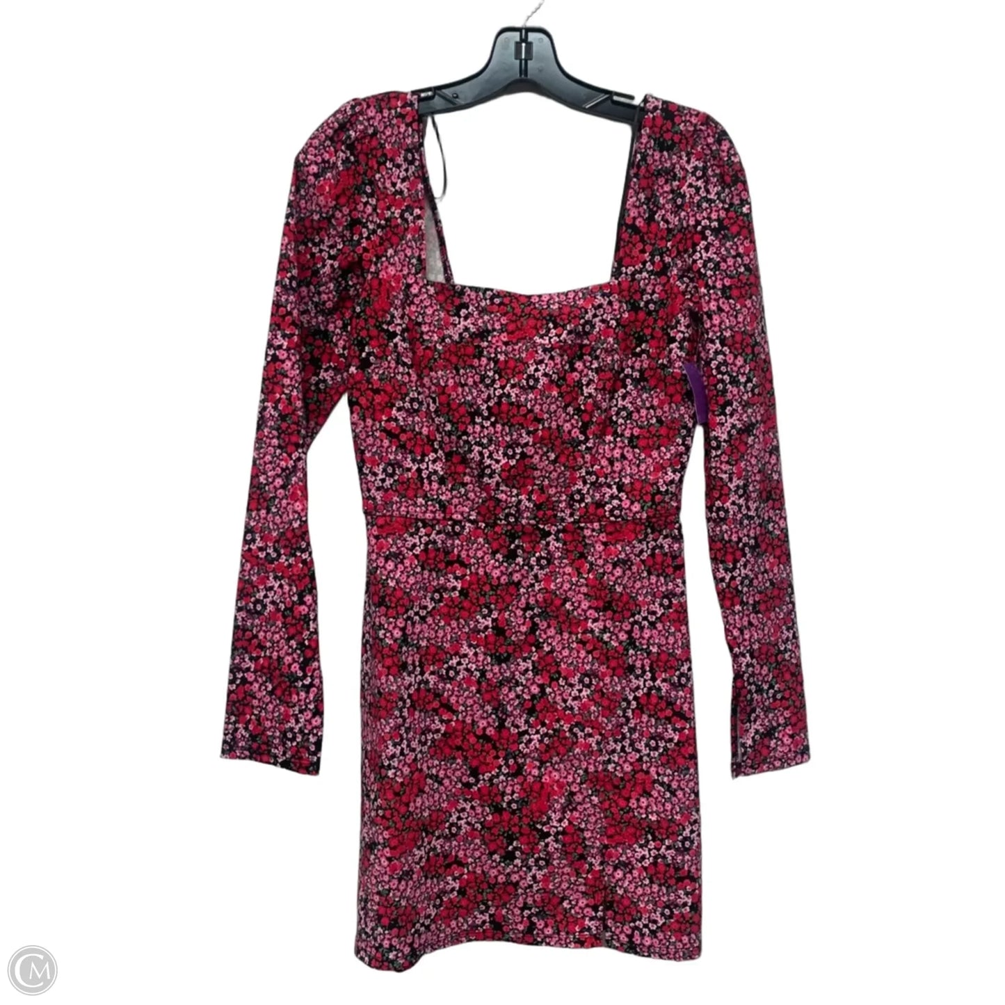 Dress Casual Short By Francesca's In Floral Print, Size: M