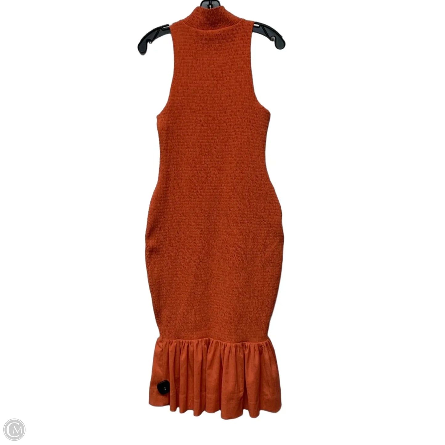 Dress Casual Maxi By Anthropologie In Orange, Size: M