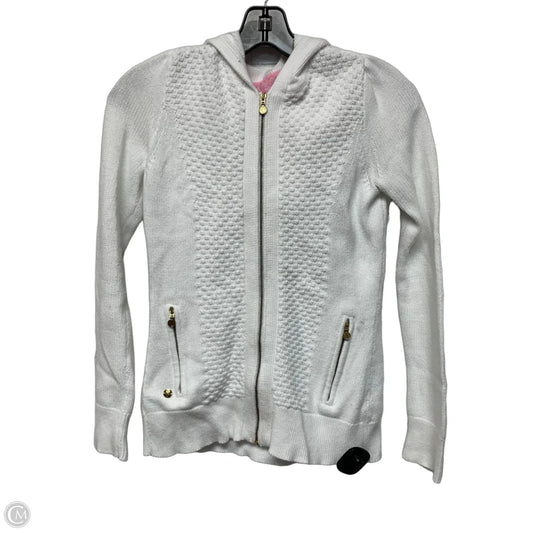 Jacket Designer By Lilly Pulitzer In White, Size: Xs
