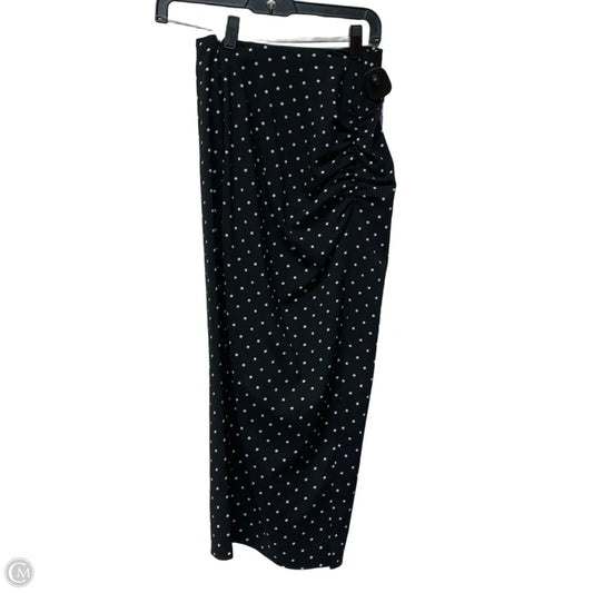Skirt Maxi By Something Navy In Polkadot Pattern, Size: Xxs
