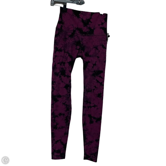 Athletic Leggings By Lululemon In Purple, Size: S