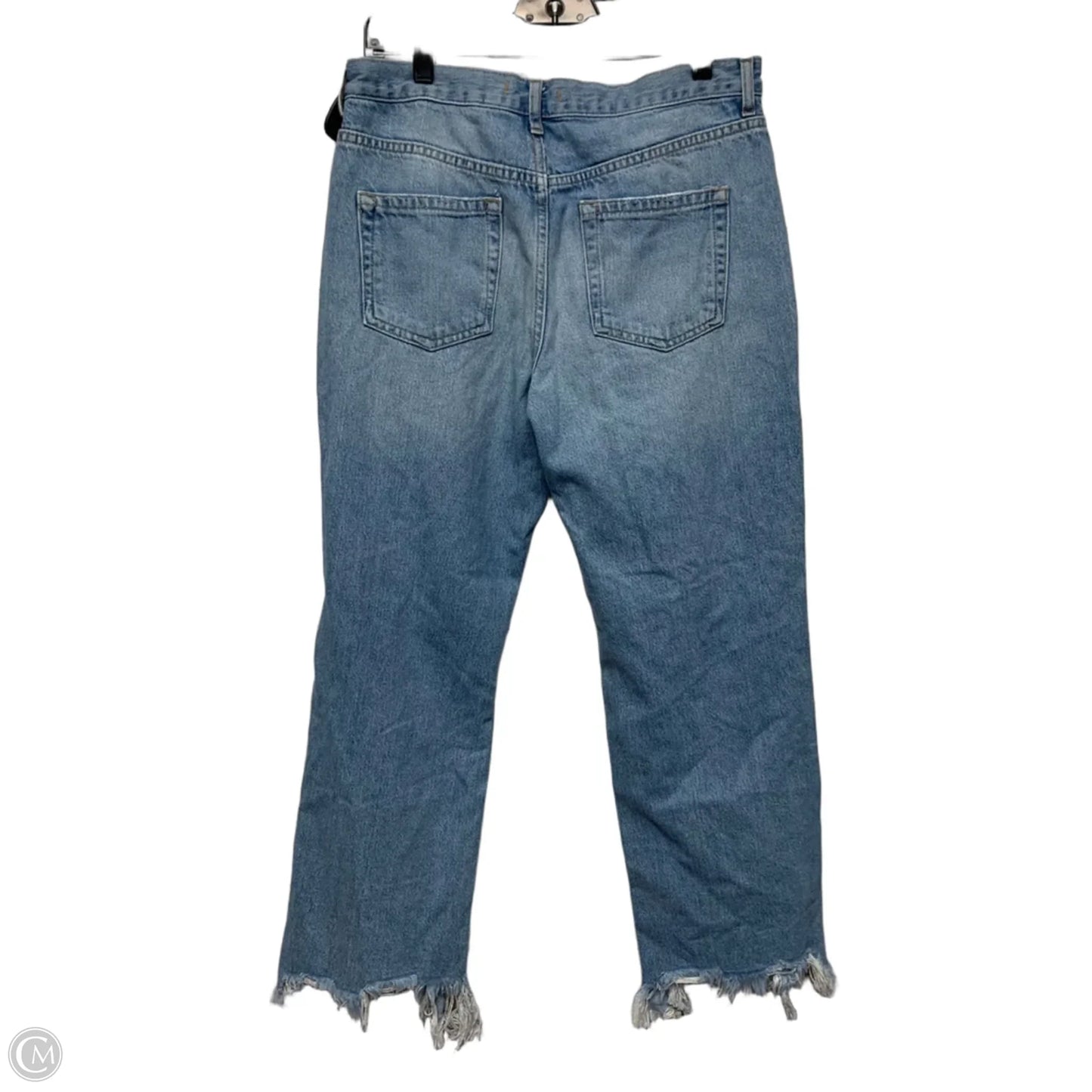 Jeans Cropped By We The Free In Blue Denim, Size: 8