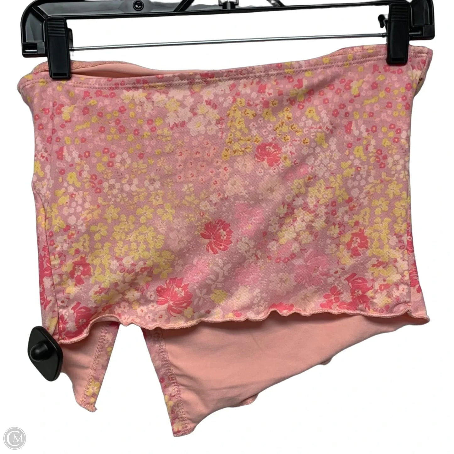 Top Sleeveless By Shein In Floral Print, Size: M