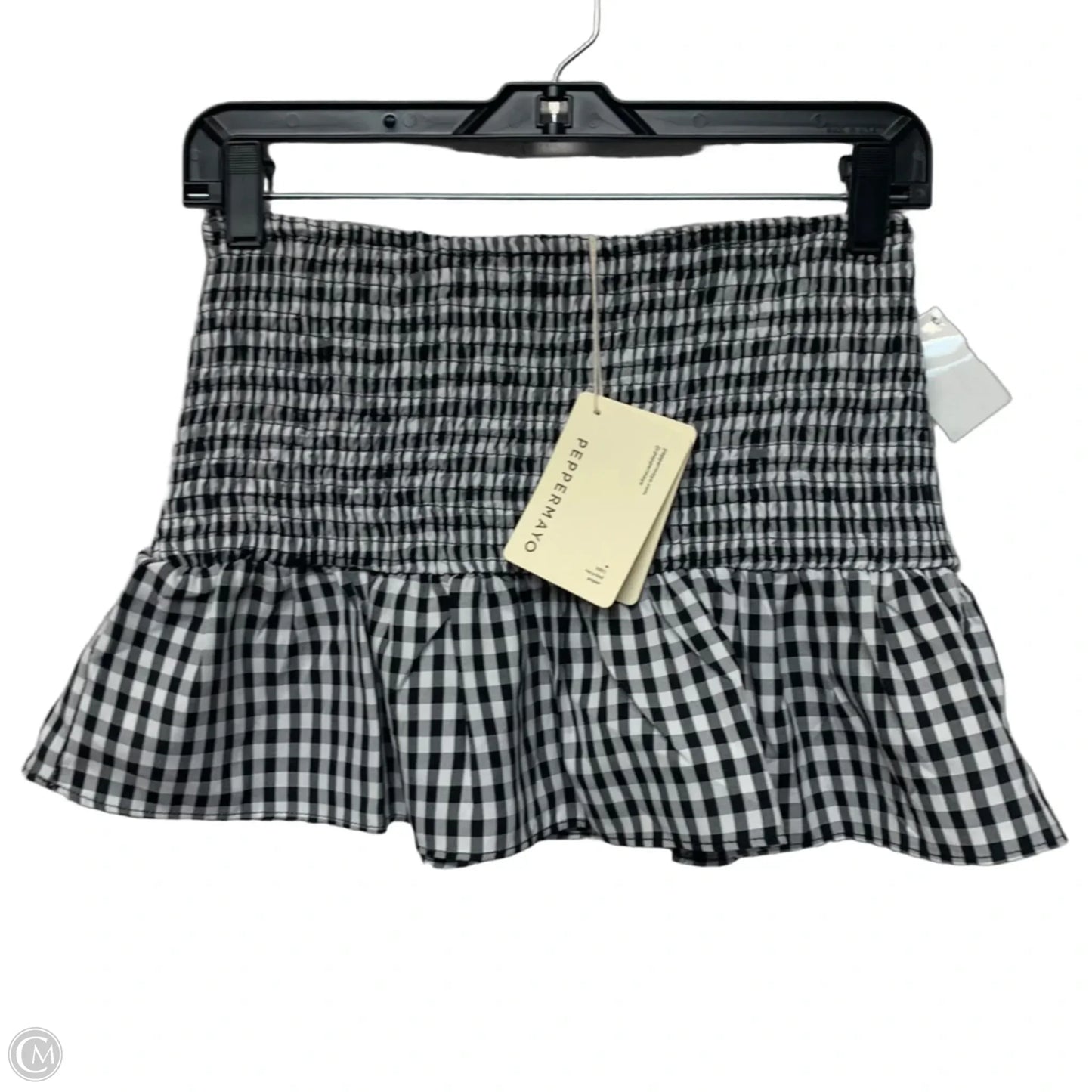 Skirt Mini & Short By peppermayo In Black & White, Size: S