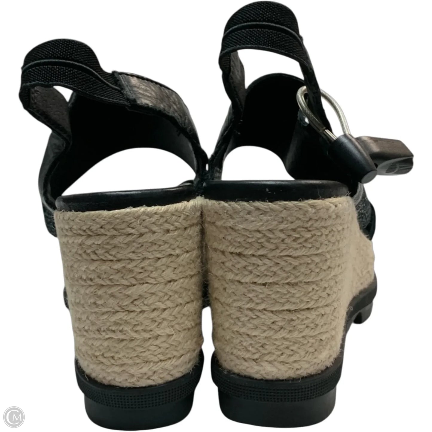 Sandals Heels Wedge By Sorel In Black, Size: 9.5