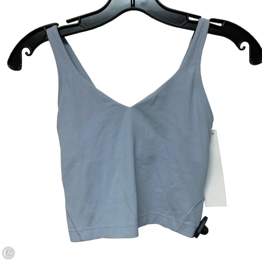 Athletic Tank Top By Lululemon In Blue, Size: Xs