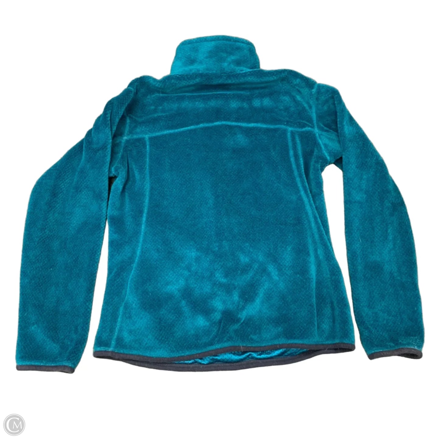 Jacket Faux Fur & Sherpa By Patagonia In Blue, Size: M