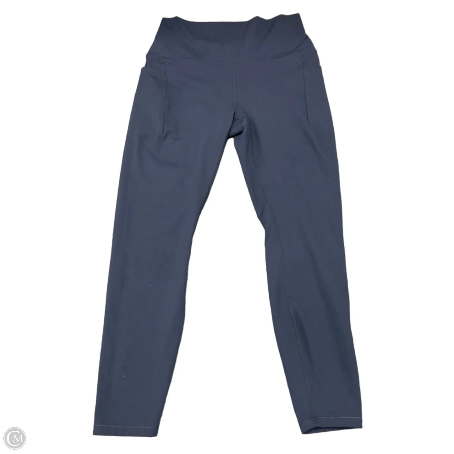 Athletic Leggings By Spyder In Navy, Size: M