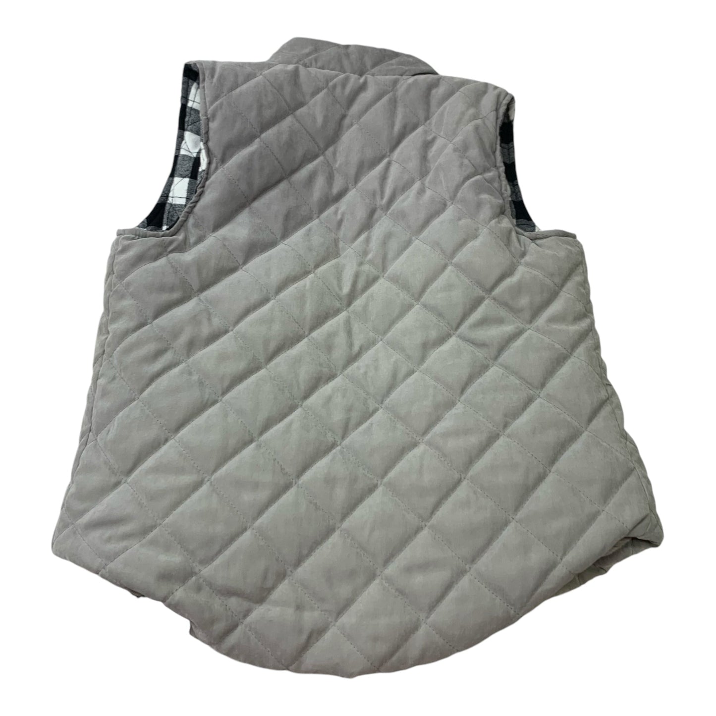 Vest Puffer & Quilted By Clothes Mentor In Grey, Size: S