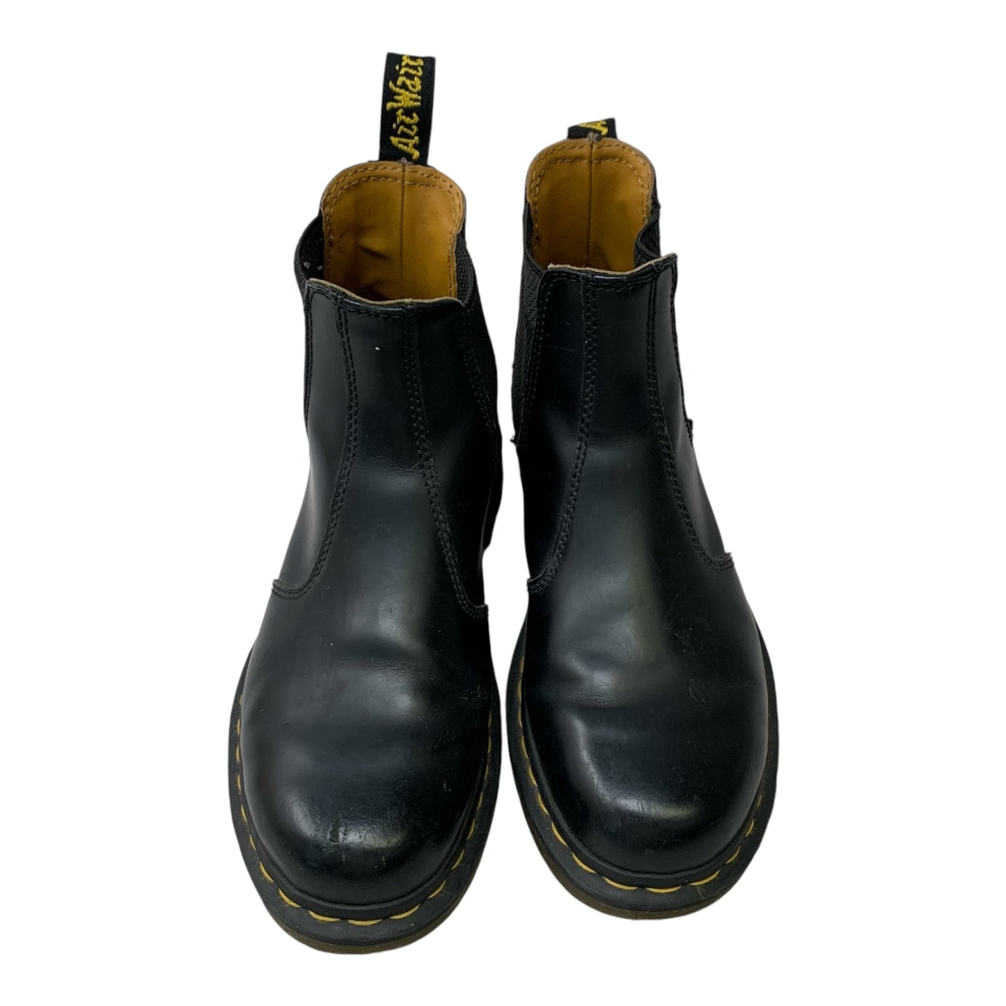 Boots Ankle Heels By Dr Martens In Black, Size: 6